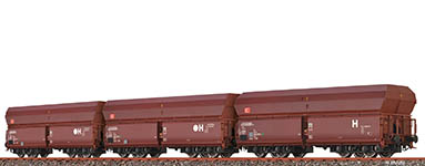 040-50678 - H0 - Offener Güterwagen Fals (SET) DB AG, V, (3)
